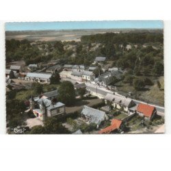LIGNIERES-CHATELAIN: vue générale vue aérienne 10x15 - très bon etat