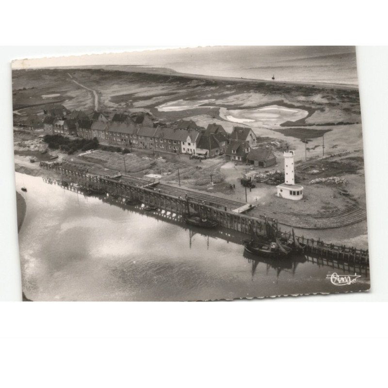 LE HOURDEL: phare et calvaire vue aérienne 10x15 - très bon etat