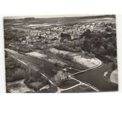 LONG: usine electrique, le barrage vue aérienne 10x15 - très bon etat