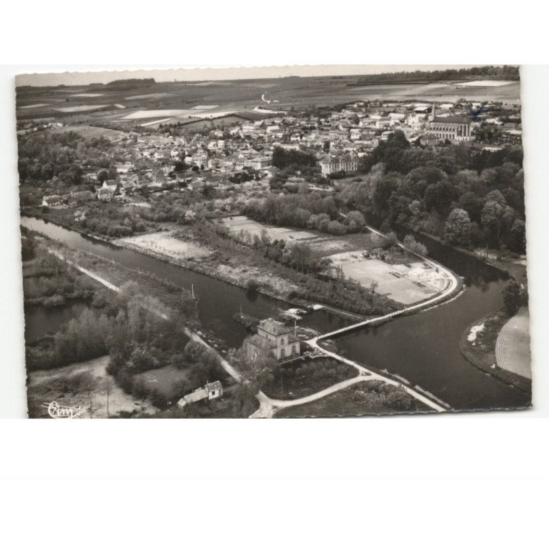 LONG: usine electrique, le barrage vue aérienne 10x15 - très bon etat