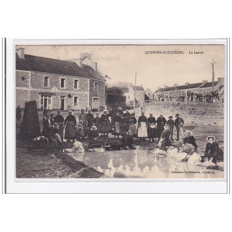 QUEMPER-GUEZENNEC : le lavoir - tres bon etat QUEMPER-GUEZENNEC : le lavoir - tres bon etat