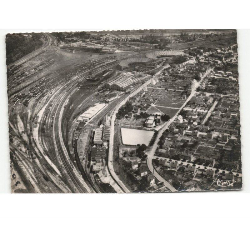 LONGUEAU: vue aérienne 10x15 - très bon etat