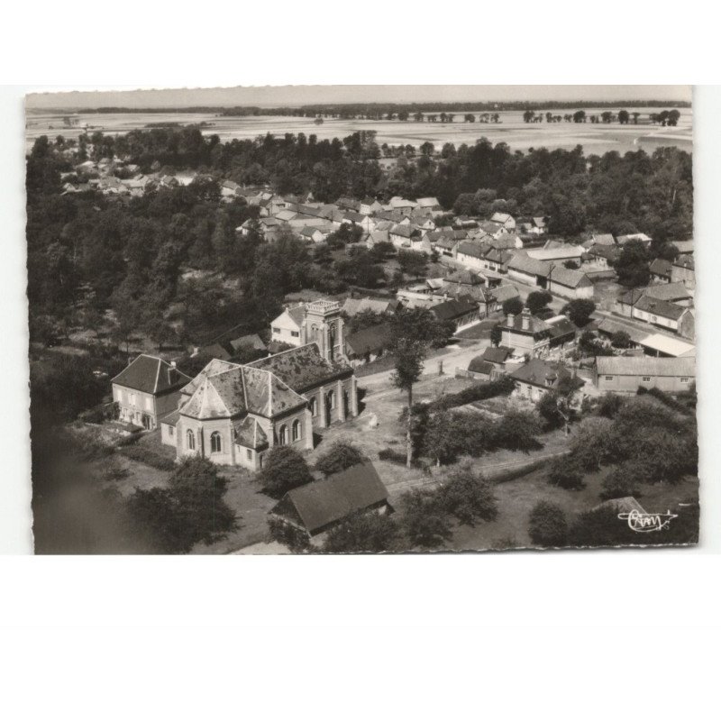 MENESLIES: vue générale vue aérienne 10x15 - très bon etat