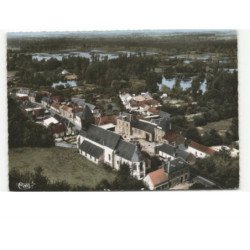 MAREUIL: quartier de l'église: vue aérienne 10x15 - très bon etat