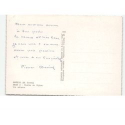 MAREUIL: quartier de l'église: vue aérienne 10x15 - très bon etat