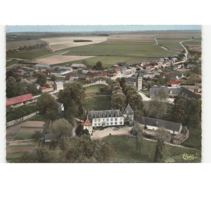 MERICOURT-sur-SOMME: vue aérienne 10x15 - très bon etat