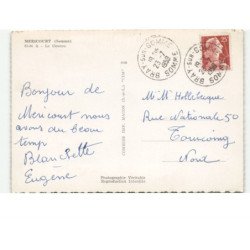 MERICOURT: le coucou vue aérienne 10x15 - très bon etat