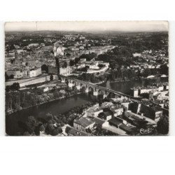 MONTAUBAN: vue générale, le tarn vue aérienne 10x15 - très bon etat