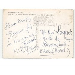 MONTAUBAN: vue générale, le tarn vue aérienne 10x15 - très bon etat