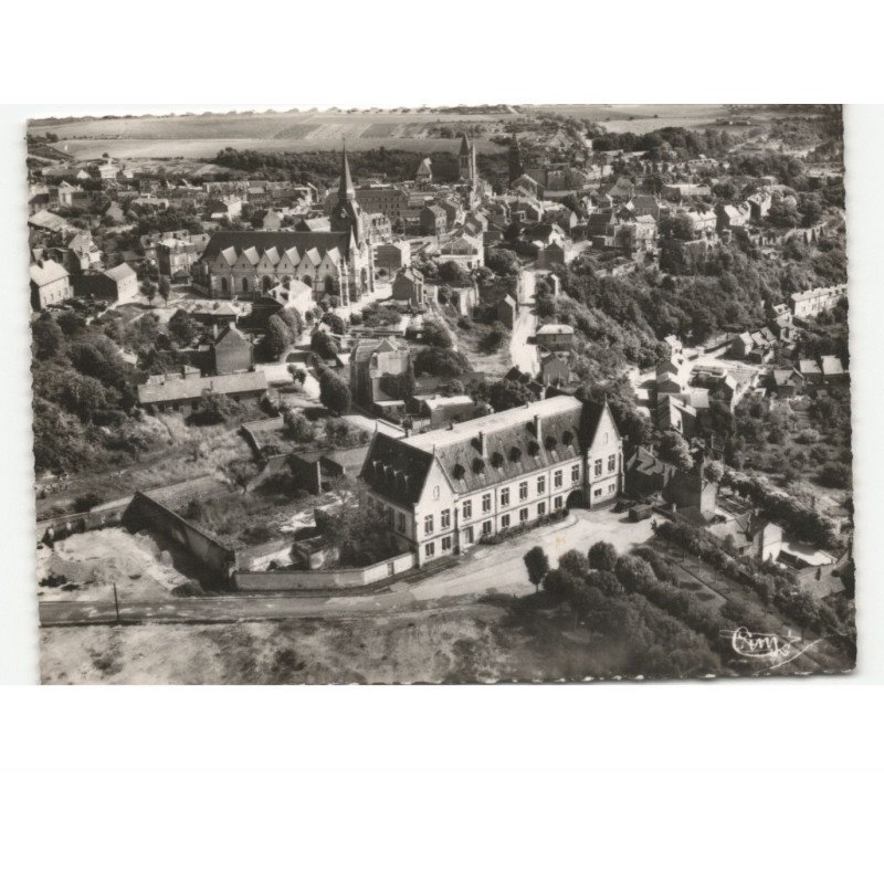 MONTDIDIER: vue générale vue aérienne 10x15 - très bon etat