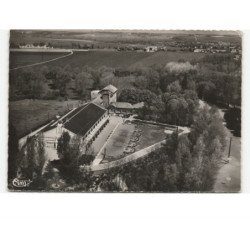 MONTDIDIER: les auberges de la jeunesse vue aérienne 10x15 - très bon etat