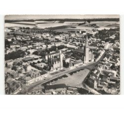 MOREUIL: la place vue aérienne 10x15 - très bon etat
