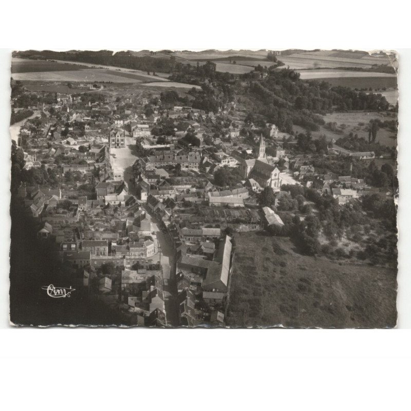 NESLE: vue aérienne 10x15 - très bon etat