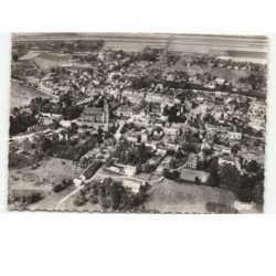 NESLE: vue générale vue aérienne 10x15 - très bon etat