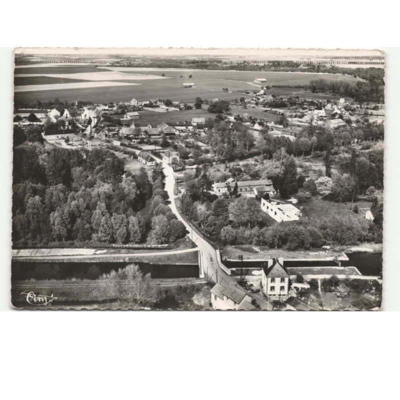 OFFOY: vue générale vue aérienne 10x15 - très bon etat