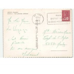 OFFOY: vue générale vue aérienne 10x15 - très bon etat