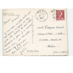 NESLE: vue générale vue aérienne 10x15 - etat