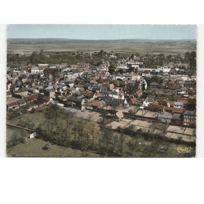 OISEMONT: vue aérienne 10x15 - très bon etat