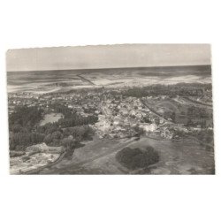 PERONNE: la somme et la ville vue aérienne 10x15 - très bon etat