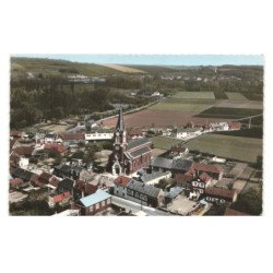 PIERREPONT-sur-AVRE: le centre vue aérienne 10x15 - très bon etat