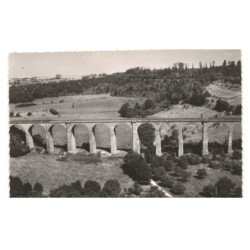 POIX: le viaduc vue aérienne 10x15 - très bon etat