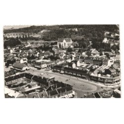 POIX: vue générale vue aérienne 10x15 - etat