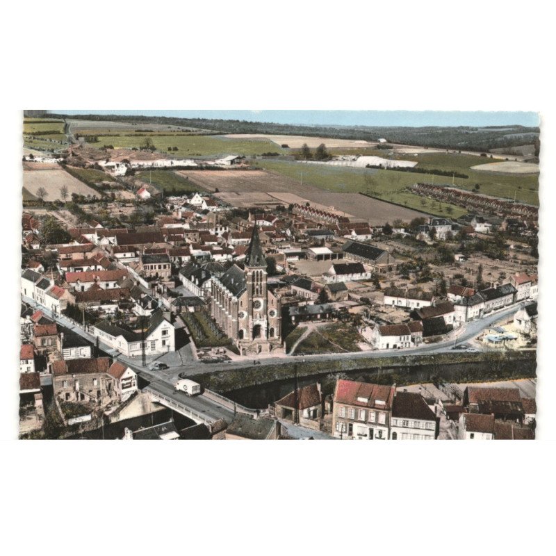 PONT-REMY: vue aérienne 10x15 - très bon etat