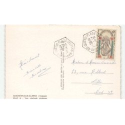 QUEND-PLAGE-les-PINS: vue générale vue aérienne 10x15 - très bon etat