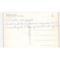 PONT-REMY: le château vue aérienne 10x15 - très bon etat