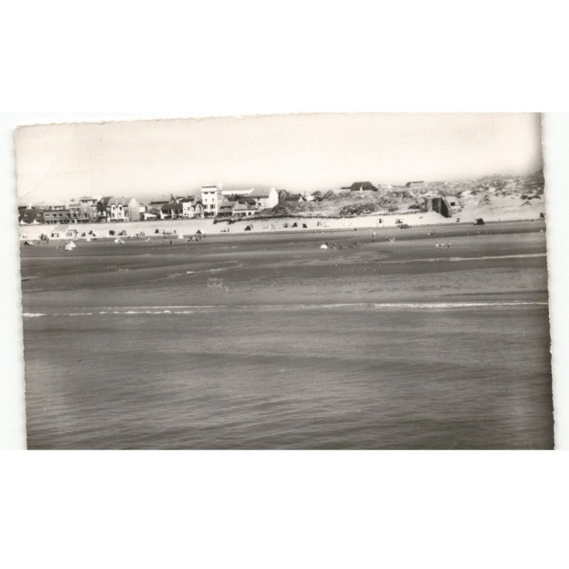 QUEND-PLAGE-les-PINS: la plage vue aérienne 10x15 - très bon etat