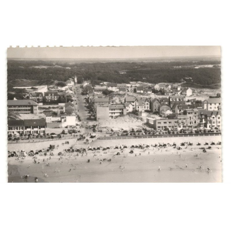 QUEND-PLAGE-les-PINS: vue aérienne 10x15 - très bon etat