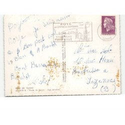 ROYE: route de noyon vue aérienne 10x15 - très bon etat