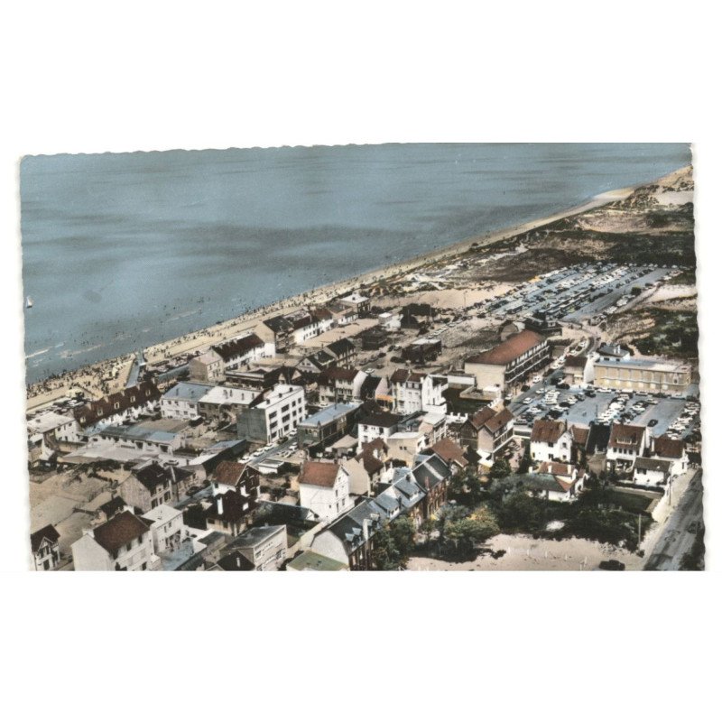 QUEND-PLAGE: vue aérienne 10x15 - très bon etat