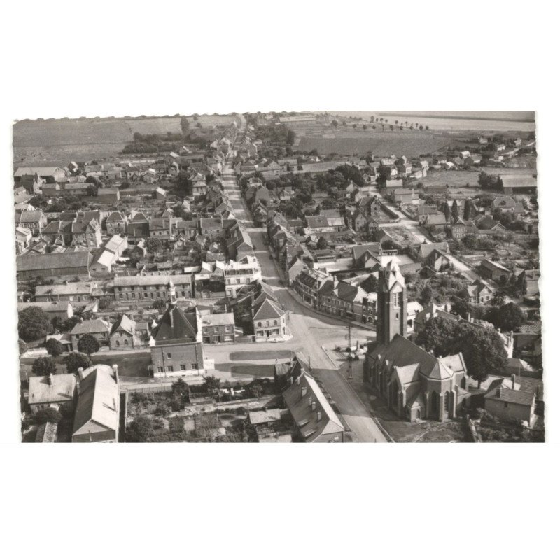 ROISEL: vue générale vue aérienne 10x15 - très bon etat