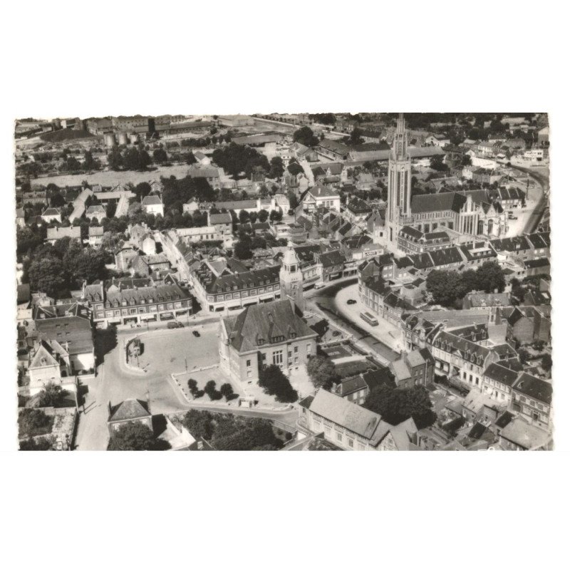ROYE: vue générale vue aérienne 10x15 - très bon etat