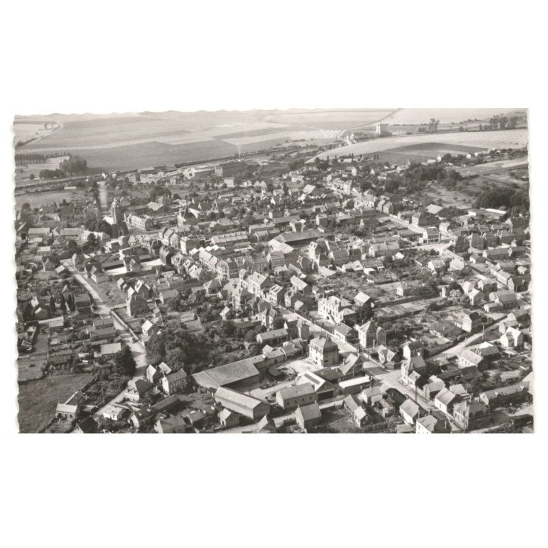ROISEL: vue générale vue aérienne 10x15 - très bon etat