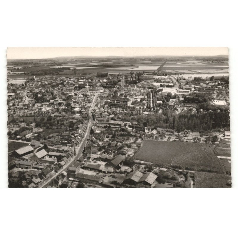 ROYE: vue générale vue aérienne 10x15 - très bon etat