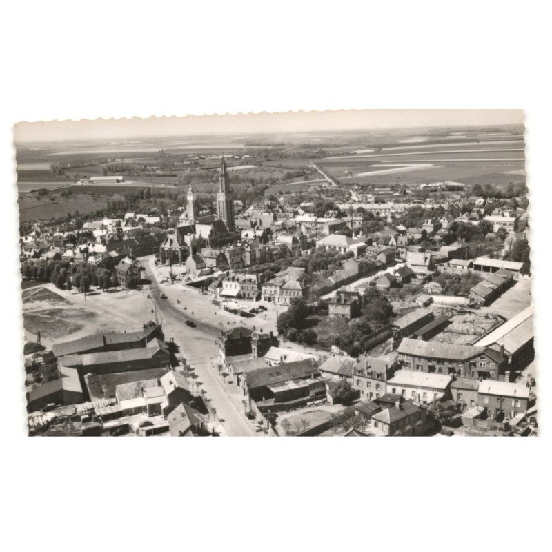 ROYE: vue générale vue aérienne 10x15 - très bon etat