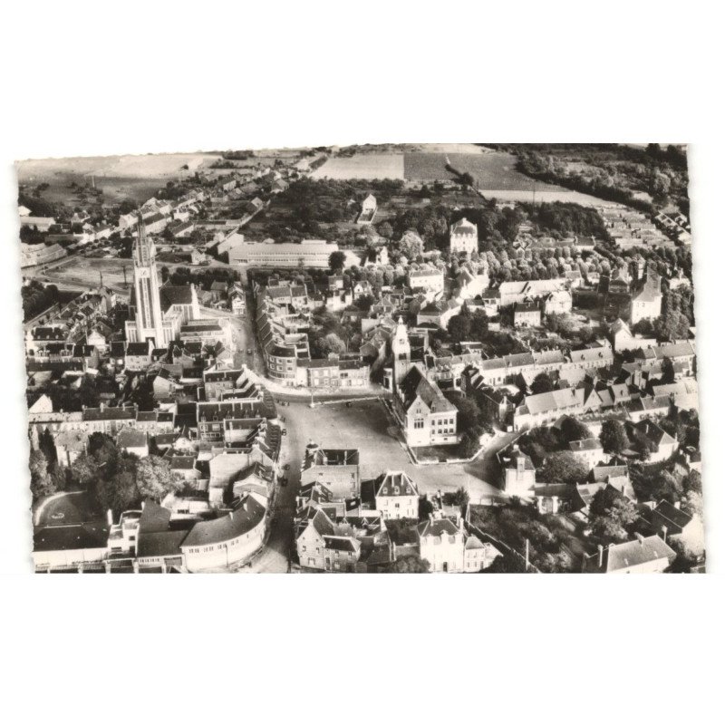 ROYE: vue générale vue aérienne 10x15 - très bon etat