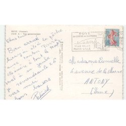 ROYE: vue panoramique vue aérienne 10x15 - très bon etat
