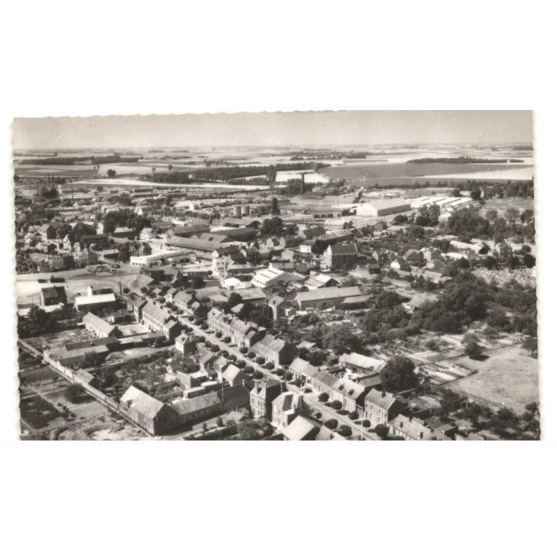 ROYE: vue panoramique vue aérienne 10x15 - très bon etat