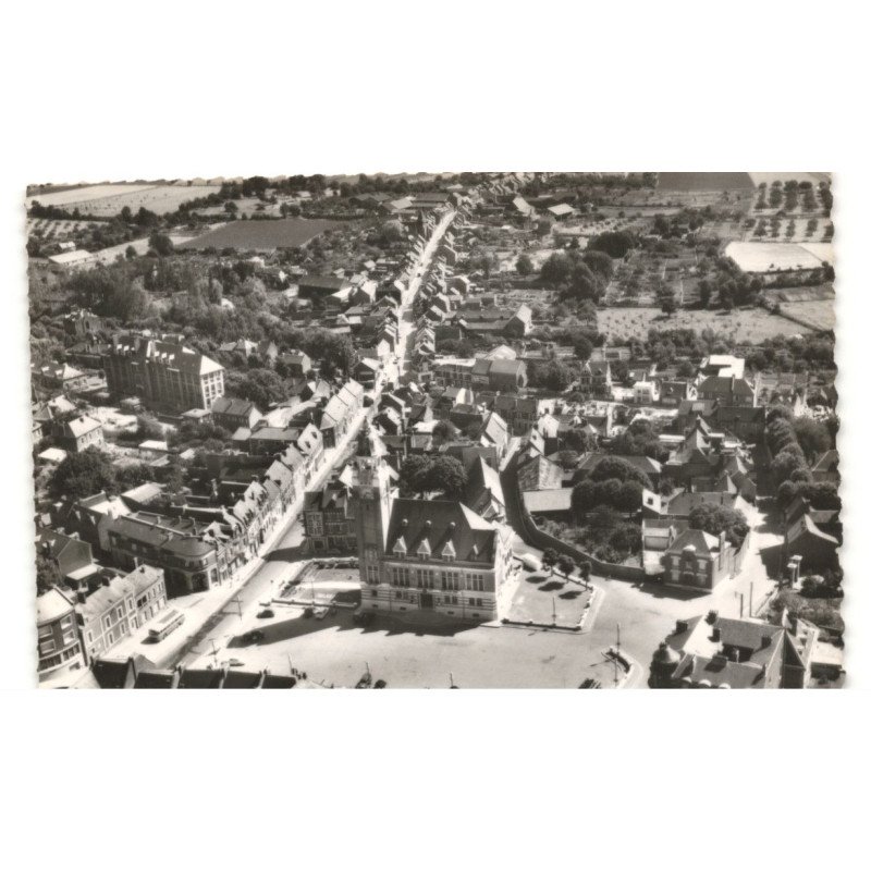 ROYE: vue générale vue aérienne 10x15 - très bon etat