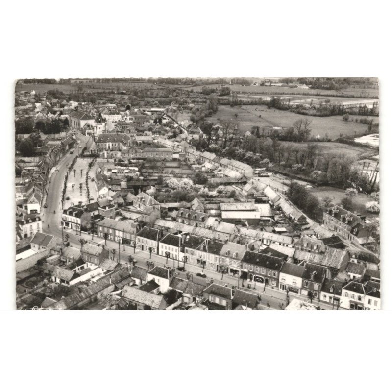 RUE: vue générale vue aérienne 10x15 - etat