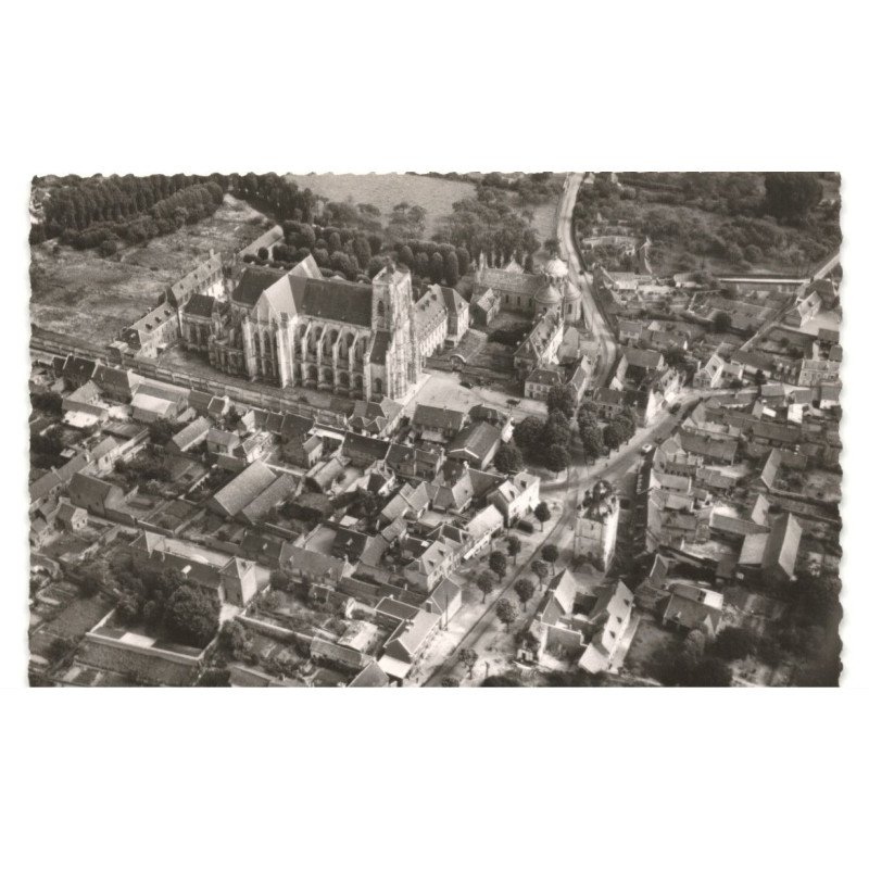 SAINT-RIQUIER: vue aérienne 10x15 - très bon etat