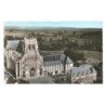 SAINT-RIQUIER: vue aérienne 10x15 - très bon etat timbre arraché
