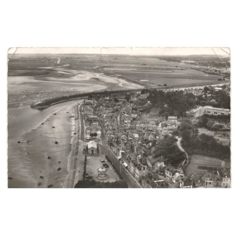 SAINT-VALERY-sur-SOMME vue aérienne 10x15 - etat
