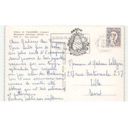 FOLLEVILLE: la tour "les heures joyeuses" vue aérienne 10x15 - très bon etat