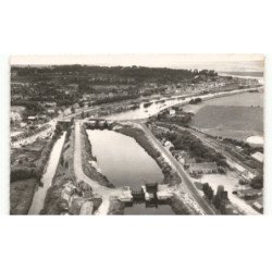 SAINT-VALERY-sur-SOMME: les bassins vue aérienne 10x15 - très bon etat