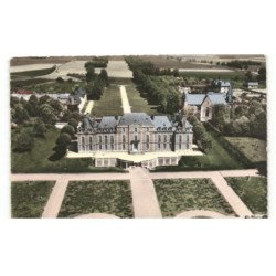 TILLOLOY: château, côté sud vue aérienne 10x15 - très bon etat