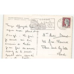 VILLERS-BRETONNEUX: mémorial australien vue aérienne 10x15 - très bon etat